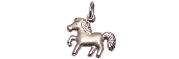 Pferde-Anhänger in 925/- Silber
