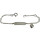 Gravurarmband - Schildband -  mit Herz, 925/- Silber, 14 cm lang, für Kinder