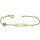 Gravurarmband - Schildarmband - Kinderschmuck -  mit rundem Engel, 333/- Gold, 14 cm lang, für Kinder