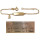 Gravurarmband - Schildarmband - Kinderschmuck - mit Teddy, 333/- Gold, 14 cm lang, für Kinder